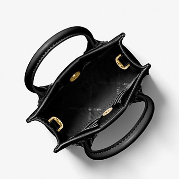 Michael Michael Kors Mercer Extra-Small Pebbled Leather Crossbody Bag. - Picture 2 of 14